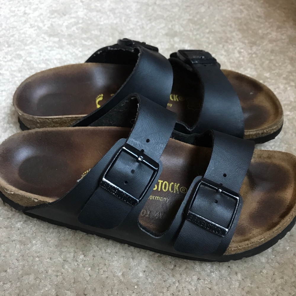 Black Birkenstocks